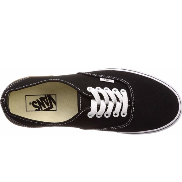 Vans Authentic gum block black canvas sneaker shoe - Picture 3 of 4